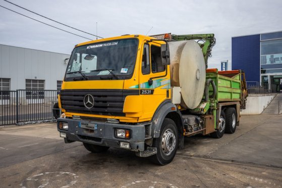 MERCEDES SK 2531-6X2-PATA/BITUMEN/ASFALT/GOUDRON Mercedes-Benz SK 2531-6X2-PATA/BITUMEN/ASFALT/GOUDRON 1997 2 Tipper truck...