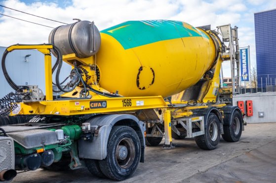 CIFA BETON MIXER/MALAXEUR/MISCHER-12M3- STEERING AXLE CIFA BETON MIXER/MALAXEUR/MISCHER-12M3- STEERING AXLE 2017 2 Concret...