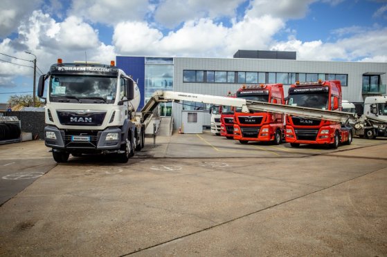 MAN TGS 32.400BB+LIEBHERR 8M³+BAND/TAPIS 16m TGS 32.400BB+LIEBHERR 8M³+BAND/TAPIS 16m 2014 2 image 46
