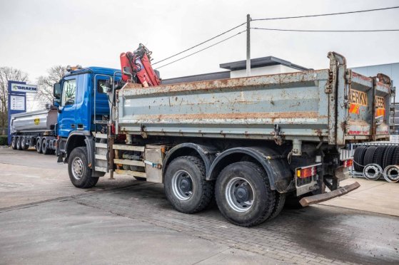 MERCEDES ACTROS 3344 AK -MP3+HMF 1643 Z2 Mercedes-Benz ACTROS 3344 AK -MP3+HMF 1643 Z2 2010 2 Tipper trucks image 10