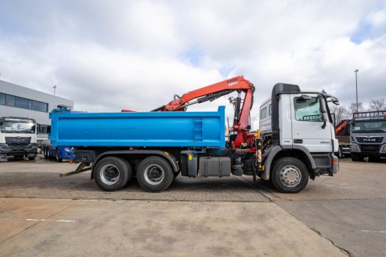 MERCEDES ACTROS 2632 K-MP3 + FASSI F170A.22 Mercedes-Benz ACTROS 2632 K-MP3 + FASSI F170A.22 2010 2 Tipper trucks image 22