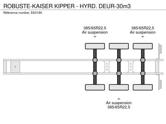 ROBUSTE-KAISER KIPPER - HYRD. DEUR-30m3 Robuste-Kaiser KIPPER - HYRD. DEUR-30m3 2011 2 image 20