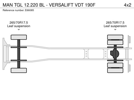 MAN TGL 12.220 BL - VERSALIFT VDT 190F TGL 12.220 BL - VERSALIFT VDT 190F 2013 2 image 21