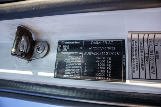 MERCEDES ACTROS 2645 L Mercedes-Benz ACTROS 2645 L 2017 2 image 85
