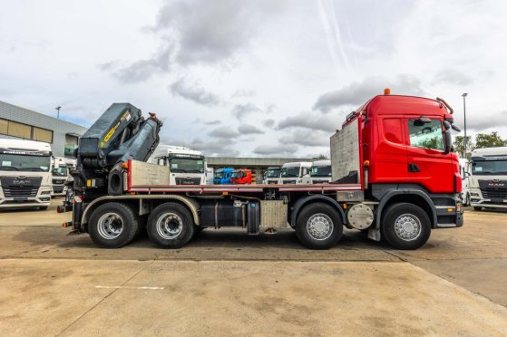 SCANIA R500 - PALFINGER 74002/5x R500 - PALFINGER 74002/5x 2011 2 Crane trucks image 10