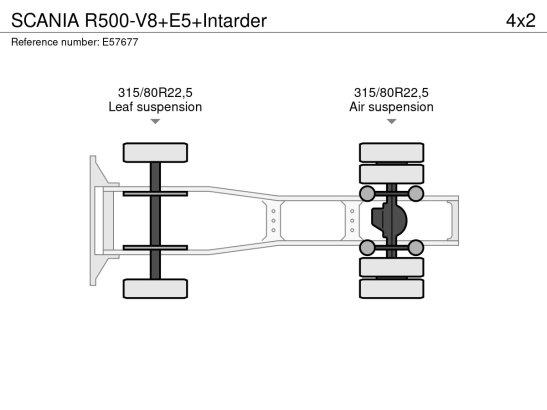 SCANIA R500-V8+E5+Intarder R500-V8+E5+Intarder 2007 2 Tractor Units image 11