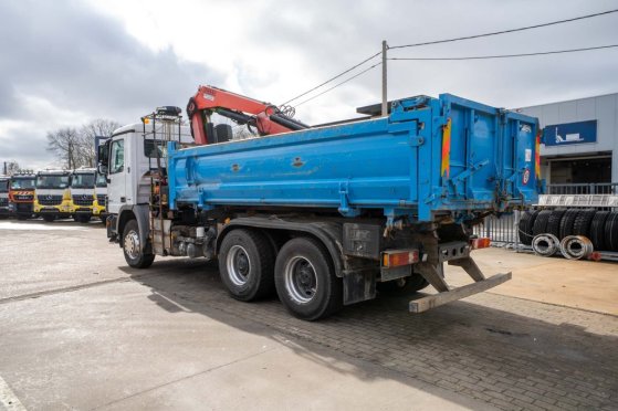 MERCEDES ACTROS 2632 K-MP3 + FASSI F170A.22 Mercedes-Benz ACTROS 2632 K-MP3 + FASSI F170A.22 2010 2 Tipper trucks image 8