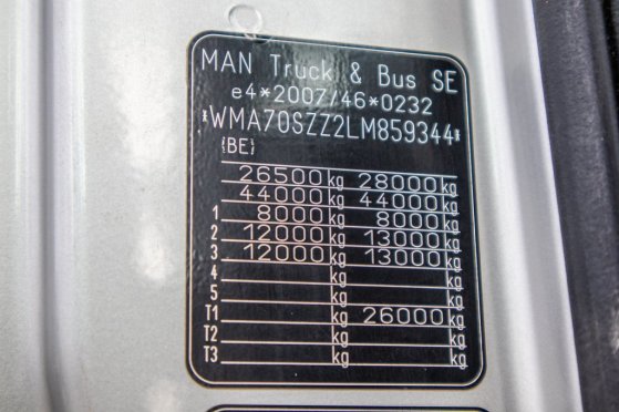 MAN TGS 26.470 6X6H+HYDR TGS 26.470 6X6H+HYDR 2020 2 Tractor Units image 24