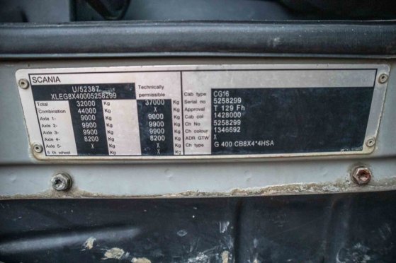 SCANIA G400-8x4+MIXER 9M3(2020) G400-8x4+MIXER 9M3(2020) 2011 2 image 55