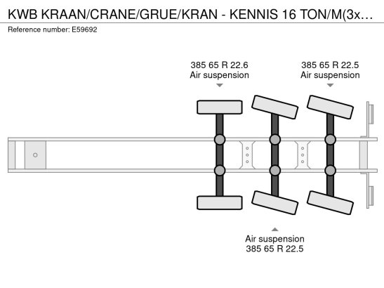 KWB KRAAN/CRANE/GRUE/KRAN - KENNIS 16 TON/M(3xhydr.) Kwb KRAAN/CRANE/GRUE/KRAN - KENNIS 16 TON/M(3xhydr.) 2002 2 image 61
