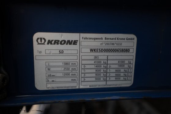 KRONE SD + DHOLLANDIA 2Ton (2023) 9357 2015 2 image 12