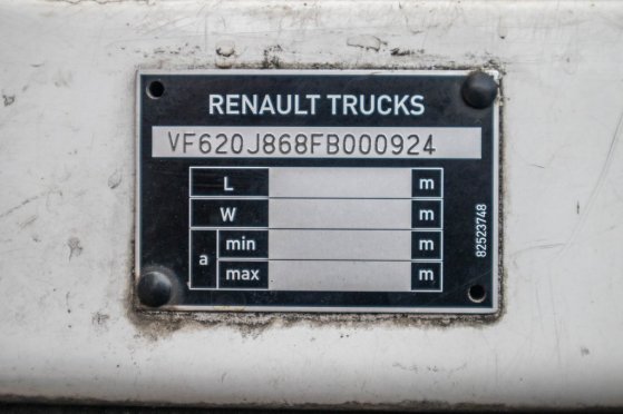 RENAULT D19 WIDE 320 DXI D19 WIDE 320 DXI 2015 2 image 12