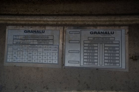 GRANALU ALU- TP 28m3 +BACHE ELEC CRAMARO Granalu ALU- TP 28m3 +BACHE ELEC CRAMARO 2020 2 image 28