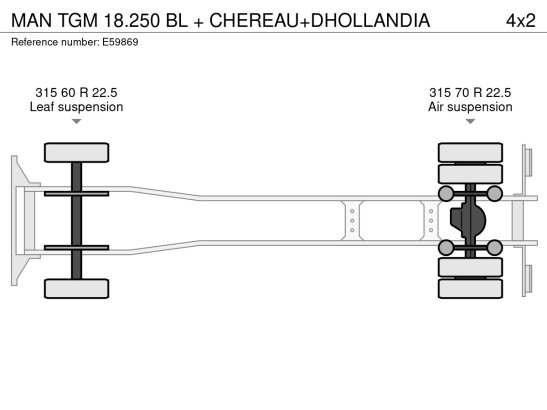 MAN TGM 18.250 BL + CHEREAU+DHOLLANDIA TGM 18.250 BL + CHEREAU+DHOLLANDIA 2009 2 image 37