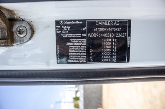 MERCEDES AROCS 1845 HAD + HYDR. Mercedes-Benz AROCS 1845 HAD + HYDR. 2017 2 Tractor Units image 58