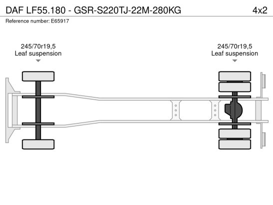 DAF LF55.180 - GSR-S220TJ-22M-280KG LF55.180 - GSR-S220TJ-22M-280KG 2006 2 image 14
