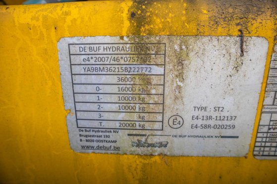 DE BUF BETON MIXER/MISCHER/MALAXEUR12M³ De Buf BETON MIXER/MISCHER/MALAXEUR12M³ 2015 2 Concrete Mixer Pump image 59