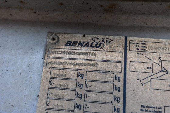 BENALU HARDOX 26m3+BACHE Benalu HARDOX 26m3+BACHE 2017 2 image 46