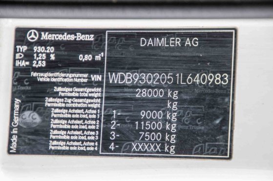 MERCEDES ACTROS 2544-MP3+MAGYAR INOX18.200L+17.700L/2X6COMP Mercedes-Benz ACTROS 2544-MP3+MAGYAR INOX18.200L+17.700L/2X6CO...