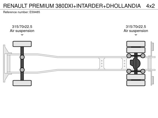 RENAULT PREMIUM 380DXI+INTARDER+DHOLLANDIA PREMIUM 380DXI+INTARDER+DHOLLANDIA 2012 2 image 85