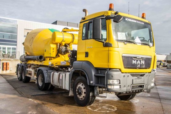 MAN TGS 18.360 BLS-4X4H+SEMI MIXER 10M3 TGS 18.360 BLS-4X4H+SEMI MIXER 10M3 2012 2 image 14