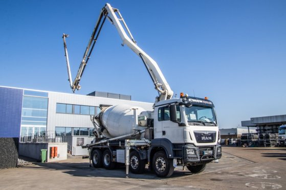 MAN TGS 35.400+PUMI+BOOMIXZ424 TGS 35.400+PUMI+BOOMIXZ424 2015 2 Concrete Pumps Truck image 47