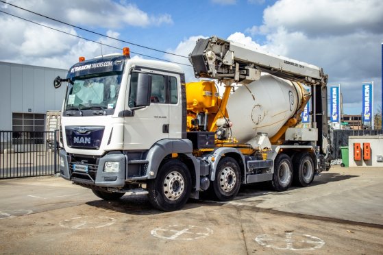 MAN TGS 32.400BB+LIEBHERR 8M³+BAND/TAPIS 16m TGS 32.400BB+LIEBHERR 8M³+BAND/TAPIS 16m 2014 2 image 32