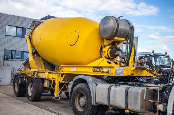CIFA BETON MIXER/MALAXEUR/MISCHER-12M3- STEERING AXLE CIFA BETON MIXER/MALAXEUR/MISCHER-12M3- STEERING AXLE 2017 2 Concret...