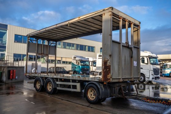 LECITRAILER VOLAILLE/GEFLÛGEL/POULTRY+REHAUSSABLE Lecitrailer VOLAILLE/GEFLÛGEL/POULTRY+REHAUSSABLE 2011 2 Flatbed open tr...