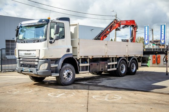 DAF CF 450-6X4+FASSI18T/M(3EXT)-78500KM CF 450-6X4+FASSI18T/M(3EXT)-78500KM 2018 2 image 18