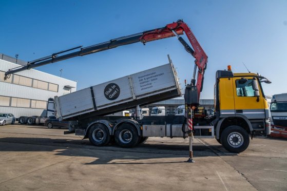 MERCEDES ACTROS 3344 K-MP3+FASSI F245 Mercedes-Benz ACTROS 3344 K-MP3+FASSI F245 2012 2 Tipper trucks image 48