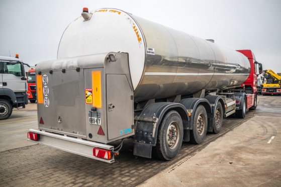 ETA CITERNE LAIT/MILCH/MILK 29000L ETA CITERNE LAIT/MILCH/MILK 29000L 2012 2 Tanker semi trailers image 45