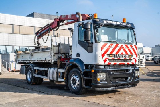 IVECO STRALIS 310- E5 + HMF 1110 K2 STRALIS 310- E5 + HMF 1110 K2 2008 2 Tipper trucks image 63