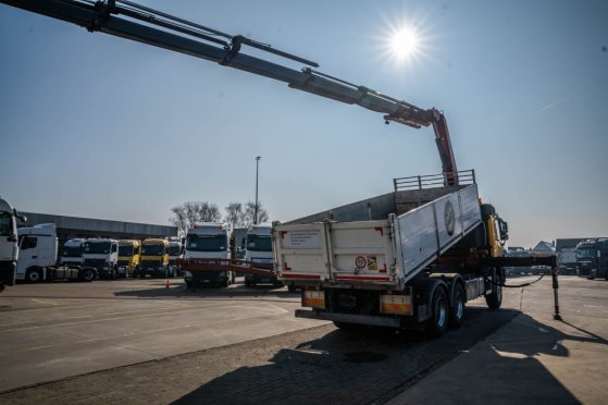 MERCEDES ACTROS 3344 K-MP3+FASSI F245 Mercedes-Benz ACTROS 3344 K-MP3+FASSI F245 2012 2 Tipper trucks image 49