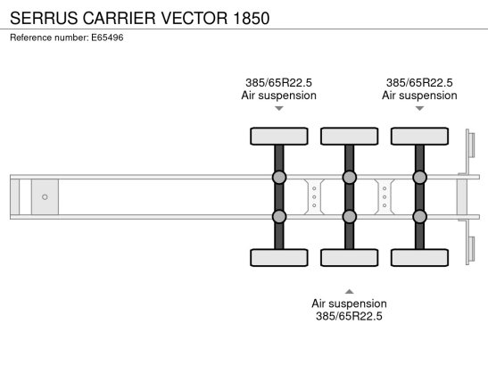 SERRUS CARRIER VECTOR 1850 SERRUS CARRIER VECTOR 1850 2005 2 Refrigerated semi trailers image 14
