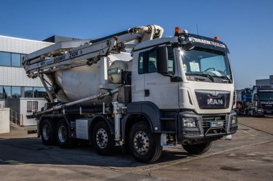 MAN TGS 35.400+PUMI+BOOMIXZ424 TGS 35.400+PUMI+BOOMIXZ424 2015 2 Concrete Pumps Truck image 64