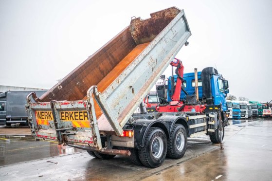 MERCEDES ACTROS 3344 AK -MP3+HMF 1643 Z2 Mercedes-Benz ACTROS 3344 AK -MP3+HMF 1643 Z2 2010 2 Tipper trucks image 64