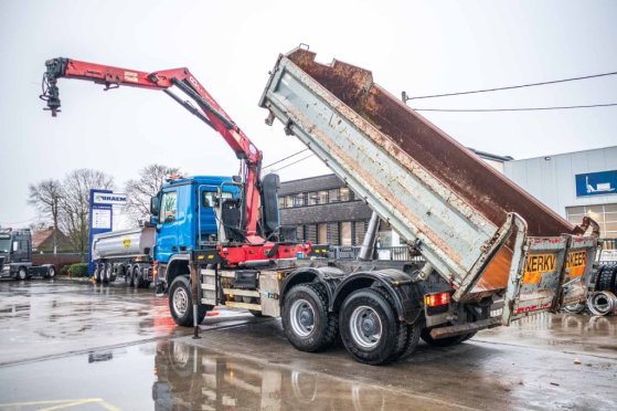 MERCEDES ACTROS 3344 AK -MP3+HMF 1643 Z2 Mercedes-Benz ACTROS 3344 AK -MP3+HMF 1643 Z2 2010 2 Tipper trucks image 20