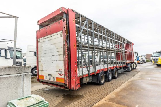 LECITRAILER CUELLO CISNE 3E-RD+DOUBLE ETAGE+DHOLLANDIA 2TON Lecitrailer CUELLO CISNE 3E-RD+DOUBLE ETAGE+DHOLLANDIA 2TON 20...