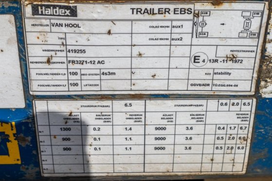 VANHOOL CONTAINER AANHANGER Van Hool CONTAINER AANHANGER 2014 2 image 50