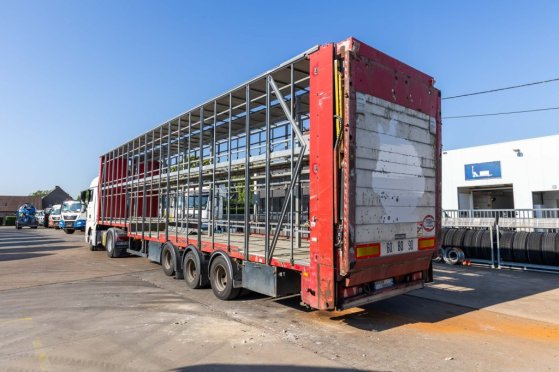LECITRAILER CUELLO CISNE 3E-RD+DOUBLE ETAGE+DHOLLANDIA 2TON Lecitrailer CUELLO CISNE 3E-RD+DOUBLE ETAGE+DHOLLANDIA 2TON 20...