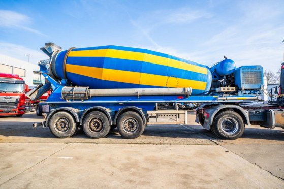 DE BUF BETON MIXER/MISCHER/MALAXEUR-12M3-2020-MOTOR/MOTEUR De Buf BETON MIXER/MISCHER/MALAXEUR-12M3-2020-MOTOR/MOTEUR 2014...