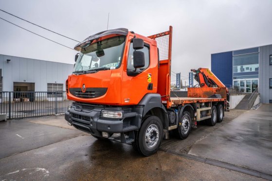 RENAULT KERAX 430 DXI+PALFINGER 26T/m /5 EXT. KERAX 430 DXI+PALFINGER 26T/m /5 EXT. 2014 2 image 22