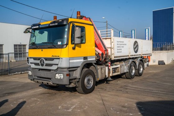 MERCEDES ACTROS 3344 K-MP3+FASSI F245 Mercedes-Benz ACTROS 3344 K-MP3+FASSI F245 2012 2 Tipper trucks image 52