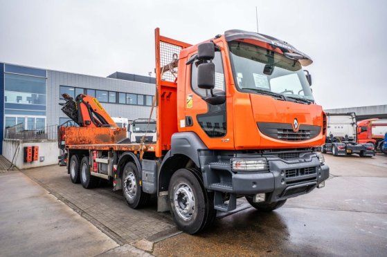 RENAULT KERAX 430 DXI+PALFINGER 26T/m /5 EXT. KERAX 430 DXI+PALFINGER 26T/m /5 EXT. 2014 2 image 23