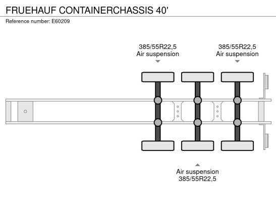 FRUEHAUF CONTAINERCHASSIS 40' CONTAINERCHASSIS 40' 2007 2 image 16