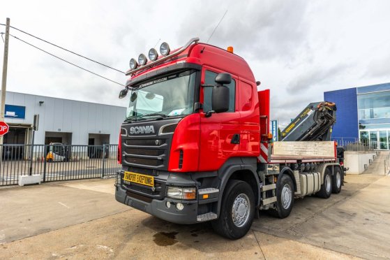 SCANIA R500 - PALFINGER 74002/5x R500 - PALFINGER 74002/5x 2011 2 Crane trucks image 8