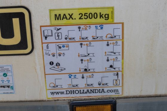 CHEREAU CHEREAU+CARRIER+DHOLLANDIA 2.5 T. Chereau CHEREAU+CARRIER+DHOLLANDIA 2.5 T. 2017 2 image 9