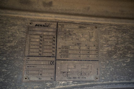 BENALU C39C17-ALU + BACHE - 30m3 Benalu C39C17-ALU + BACHE - 30m3 2017 2 image 9