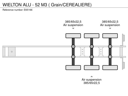 WIELTON ALU - 52 M3 ( Grain/CEREALIERE) Wielton ALU - 52 M3 ( Grain/CEREALIERE) 2015 2 image 17
